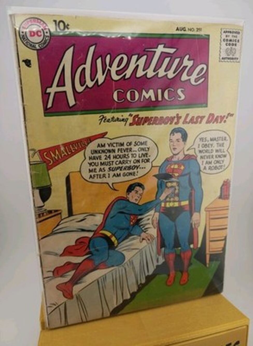 Adventure Comics #251 Aug 1958 DC Comics Superboy Robot Cover Jack Kirby